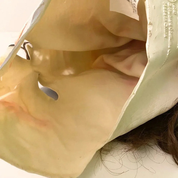 2009 Rubies Batman The Joker Adult 3/4 Mask with Hair  The Dark Knight - Picture 10 of 11